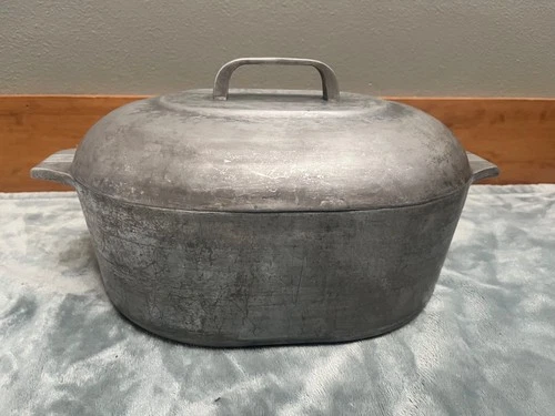 New ListingVintage Wagner Ware Sidney O Magnalite 4265-P Roaster 8 Qt Lid