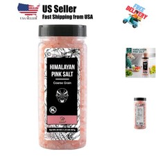 Himalayan Salt - Coarse Grain, 20 oz, Himalayan Pink Salt, Pure Rock Salt for...