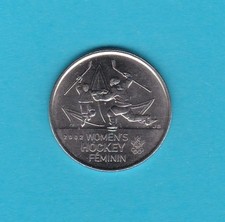 2009 Canadian 25 Cent Vancouver 2010 Olympics: Women s Hockey Quarter Coin