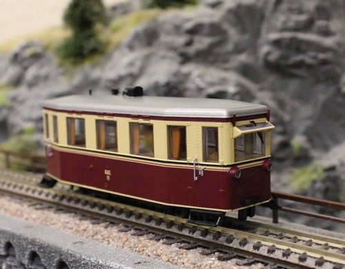 H0e Tillig 02954 Triebwagen T1 der Gernrode-Harzgeroder Eisenbahn - Neu in OVP - Bild 2 von 3