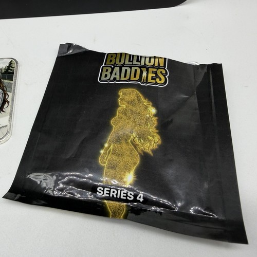 Bullion Baddies Series 4 - 90s Crush Fiona Flannel NICE - 1 Oz Silver - LE480 - Picture 4 of 8