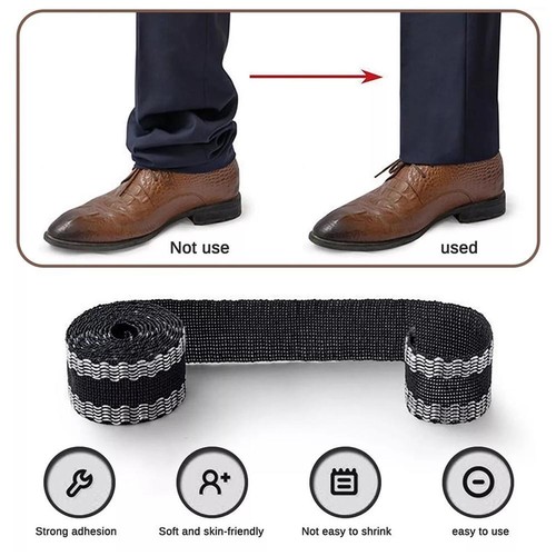 Iron on Hemming Tape Pants Edge Shorten Self Adhesive Jean Paste~ Mouth E0U6 - Foto 8 di 17