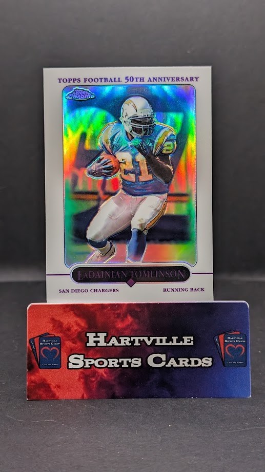 2005 Topps Chrome LaDainian Tomlinson #5 Refractor