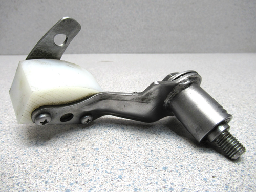 VINTAGE YAMAHA TT500 TT 500 XT500 XT SWINGARM CHAIN SLIDE GUIDE TENSIONER - Picture 1 of 16