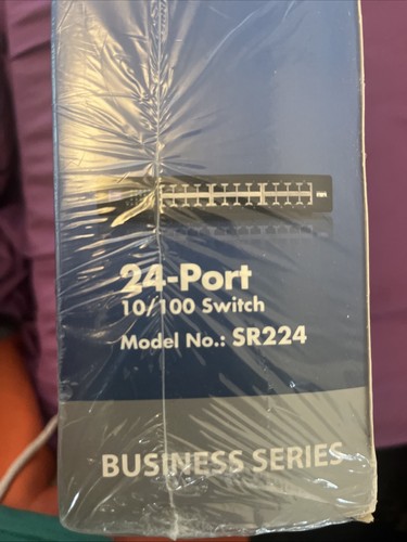 Cisco Linksys SR224 Business Series 24-Port 10/100 Ethernet Switch - Picture 10 of 10