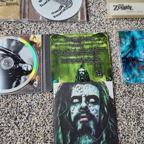 Rob Zombie Cd Lot Hellbilly Deluxe Educated Horses Sinner Urge Past Present Futu - Picture 14 of 15