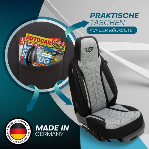 Pilot Sitzbezüge passend für alle SEAT Modelle | HERM | 12 Farben - Bild 151 von 156