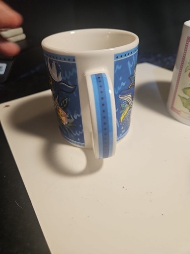 Tazza caffè balena Maui Hawaii vintage 2002 Island Heritage rara + - Foto 3 di 5