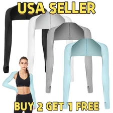 Cooling Breathable Shawl Sun Protection Shoulder Sleeves Arm Cover for Men Women