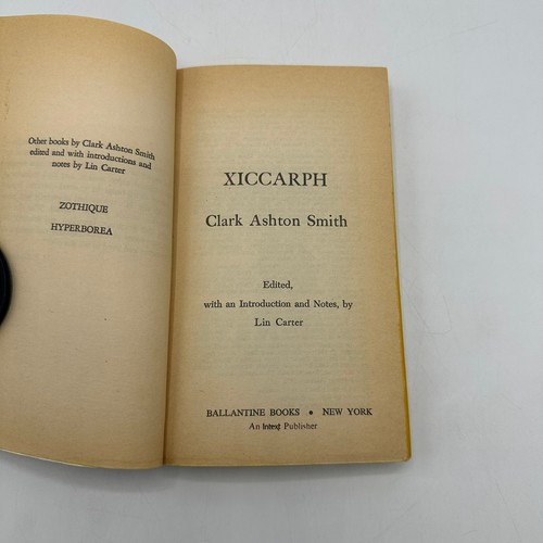 Xiccarph Clark Ashton Smith Fantasy Horror Short Stories Science Fiction 1972 - Picture 3 of 12