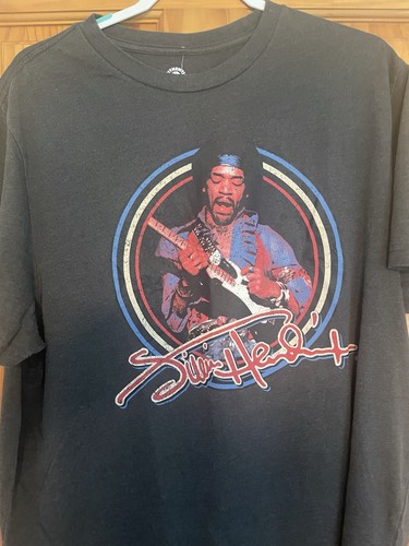 Jimi Hendrix 1969 schwarzes Konzert Tour T-Shirt, Größe Extra-Large - Bild 8 von 16