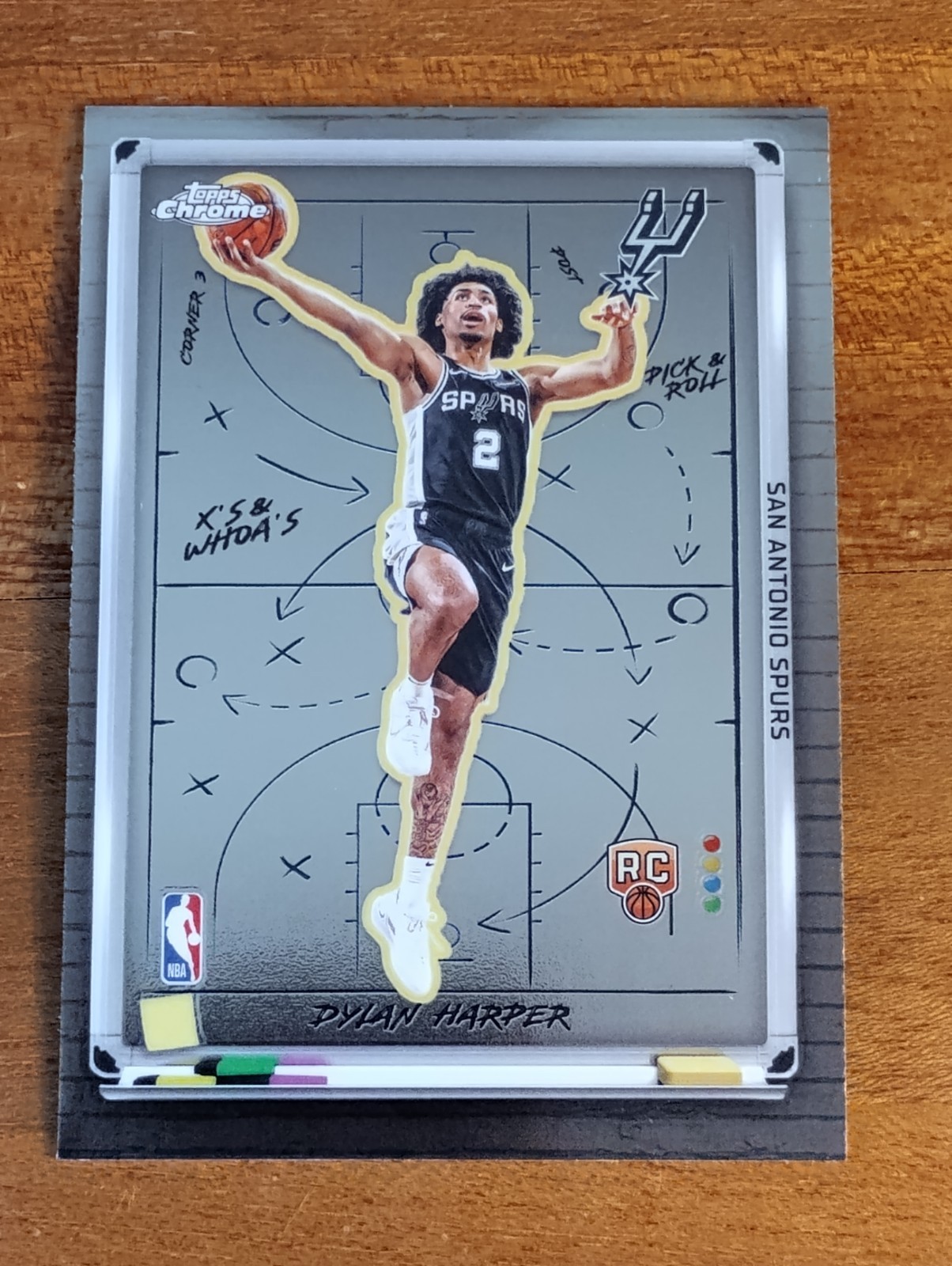 Dylan Harper 2025 Topps Chrome RC X's & Whoa's # XW-9