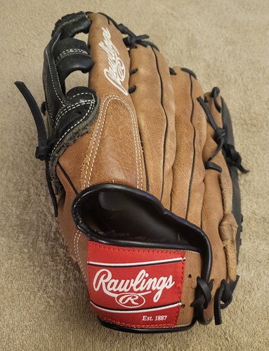 Rawlings D1275HDB 12-3/4 Inch Leather Shell Baseball Glove (LHT) Premium Series - Picture 2 of 10