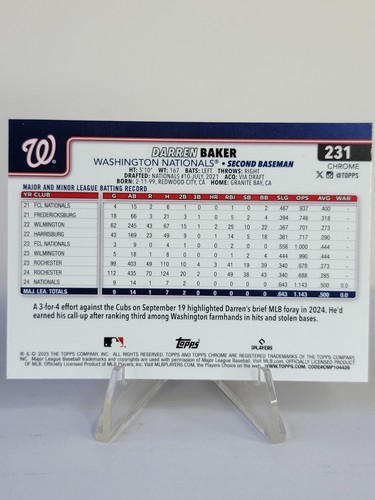 Topps Chrome 2025 ¡Elige tu paralelo/insertos! - Imagen 22 de 48