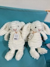 Jellycat Bashful Luxe Bunny Nimbus Limited Doll Plush tags+dust bag