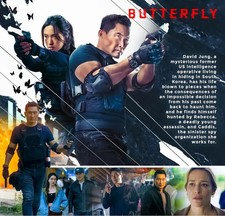 Butterfly Complete Season 1 Daniel Dae Kim Action Spy Full HD DVD 2 Disc New