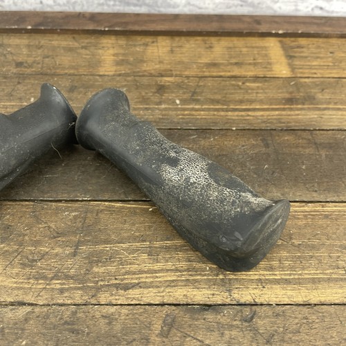 Oldtimer Fahrrad Lenkergriffe schwarz Ergo 80er BMX MTB Classic Bike Parts tange - Bild 4 von 18