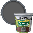 One Coat Fence Life Charcoal Grey 5 Litre
