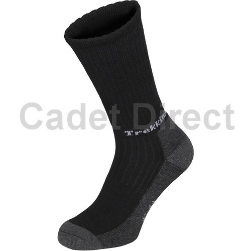 Fox Outdoors Trekking Socks, Black - Picture 1 of 2
