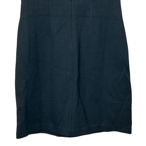 Everlane The Dream 90er Etuikleid ärmellos Reißverschluss hinten schwarz Damen Medium neu mit Etikett - Bild 8 von 12