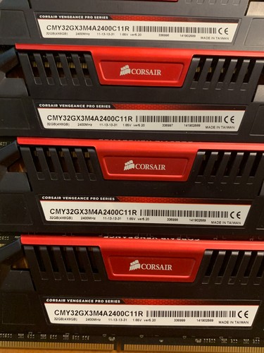 ✅ Mémoire RAM Corsair Vengeance Pro 32 Go DDR3-2400 MHz (4 x 8 Go) - Photo 5/7