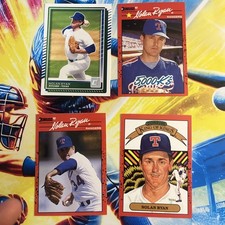 1989 NOLAN  RYAN error on back no Number and 1990 NOLAN RYAN and 2025 NOLAN RYAN