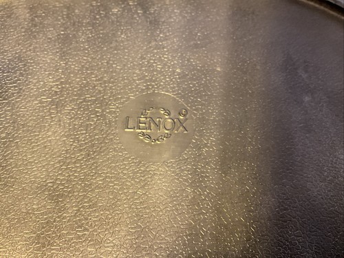 Lenox Cast AluminumLarge Tray Platter With Handles - Picture 5 of 5