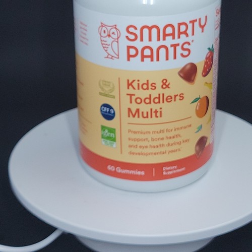 SmartyPants Kids & Toddlers Children's Multivitamin Gummies 60 Ct Exp 10/25 - Picture 1 of 2