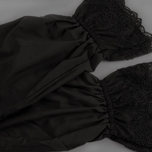 Vintage Mittelalter Renaissance Hemd Herren Pirat Vampir Kostüm Bluse - Bild 10 von 20
