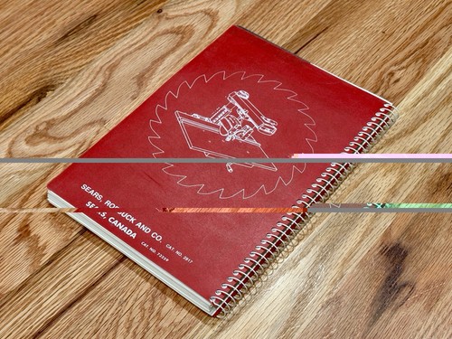 Sears Craftsman Elektrowerkzeug Buch - Radialsäge - Vintage 70er Jahre - Bild 2 von 3