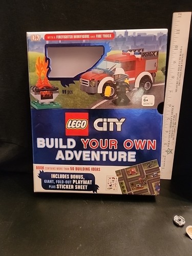  Lego City Adventure Set Fire Truck Minifigures Building Book. Please Read - Picture 1 of 4