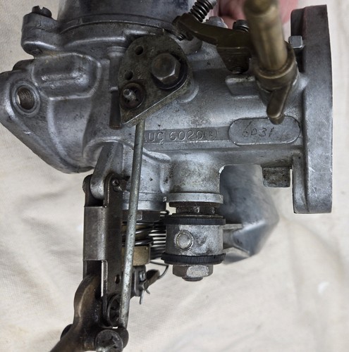 2 Vintage Used SU Carburetors Birmingham AUC 3495/3496 British MG/MGA? AUC943 - Picture 5 of 24