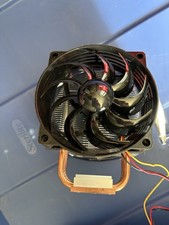 Cooler Master CPU Fan with Heatsink 3-Pin Copper Aluminum Black Silver Plastic