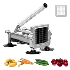 Commercial French Fry Cutter Stainless Steel.Potato Cutter for French Fries w...