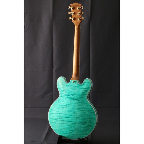 Gibson USA ES Supreme Seafoam Green ES-335 Modern Collection with hard case - Picture 4 of 11