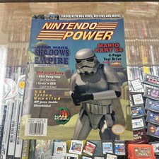 Nintendo Power Vol 92 Star Wars Shadows Empire Stormtrooper With Poster Stickers