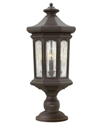 Hinkley Lighting 1601 Raley 120v 4 Light 26.5" Tall Post Light - Bronze - Picture 3 of 6