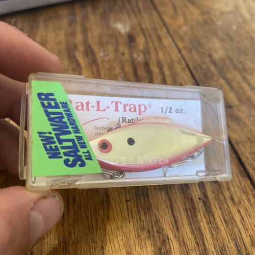 De colección Nuevo Antiguo Stock Bill Lewis Rat-L-Trap 1/2 Oz. Agua salada RT-145 - Imagen 2 de 4