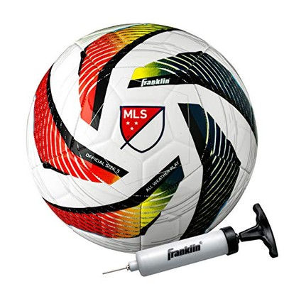 Franklin Sports MLS Tornado Soccer Ball - Official Size 5 Soccer