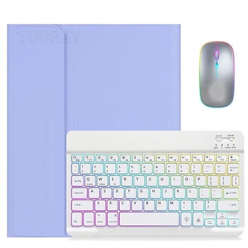 Beleuchtete Tastatur Hülle Maus Für Samsung Galaxy Tab S10 FE 10,9" X520 X526B - Bild 54 von 71