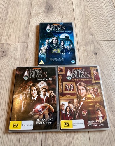 House of Anubis - Season 1 and 2 DVD TV Series Nickelodeon Region 2 & 4