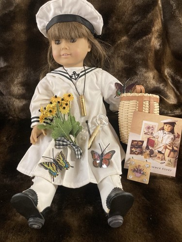 American Girl Samantha Doll Lot Pleasant Company 1989 White Body Accessories - Picture 7 of 23