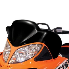 Powermadd Cobra Windshield - 17in. - Black Snowmobile 12823 2318-0111 10-13016