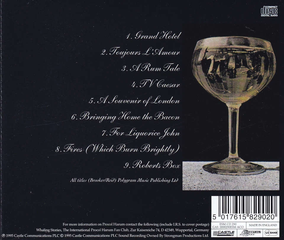 PROCOL HARUM - CD - GRAND HOTEL - Bild 2 von 2