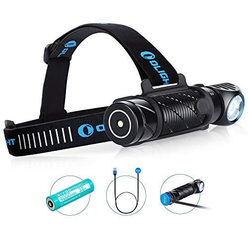OLIGHT Perun 2 Head Torch 2500 Lumens Rechargeable LED Headlamp, Multi-use Right - Picture 1 of 5