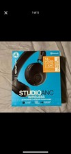 JLab Studio ANC Bluetooth Wireless Over-Ear Headphones Black