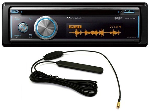 Pioneer CD USB Bluetooth DAB MP3 Autoradio für Fiat Panda (ab 2012) - glänzend - Bild 2 von 10