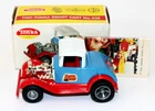 Tiny Tonka 432 Pressed Steel Smart Cart Hot Rod Blue New in Box 70s Nice!
