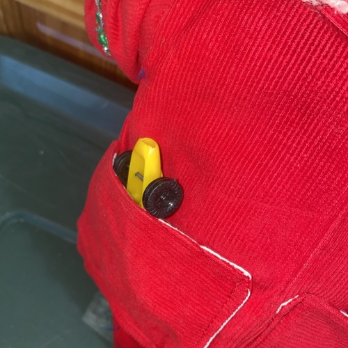 FolK ArT Santa Claus DoLL OOAK Cloth Standing CHRisTMas HOliDAy ALL HAND MADE - Picture 8 of 8