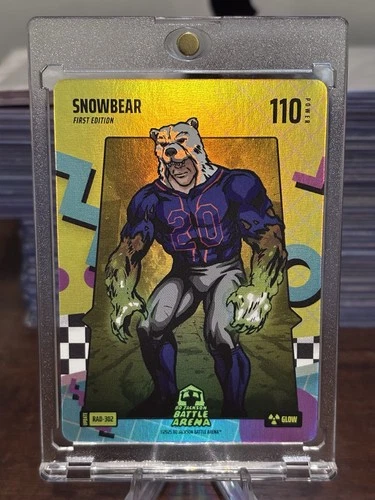 Bo Jackson Battle Arena - SNOWBEAR - Alpha Update 80\'s RAD Glow #RAD-302